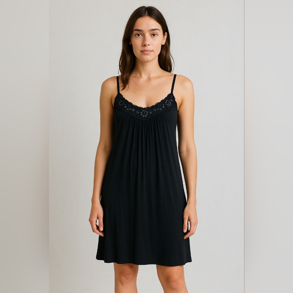 NWT! Bailey 44 Roxy Music Dress with Lace And Beaded Neckline Size Small